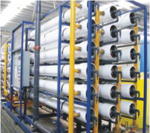 Nanofiltration membrane separating unit